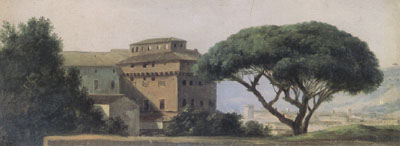 View of the Convent of the Ara Coeli The Umbrella Pine (mk05)